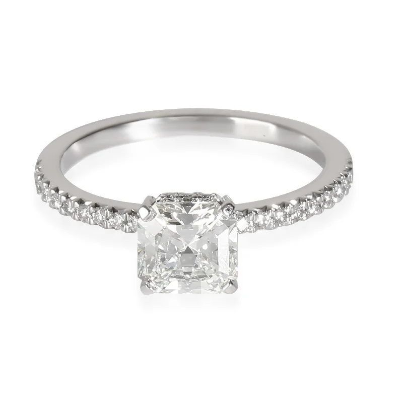 black diamond engagement rings -Tiffany & Co. Tiffany True Engagement Ring in  Platinum I VS1 1.19 CTW