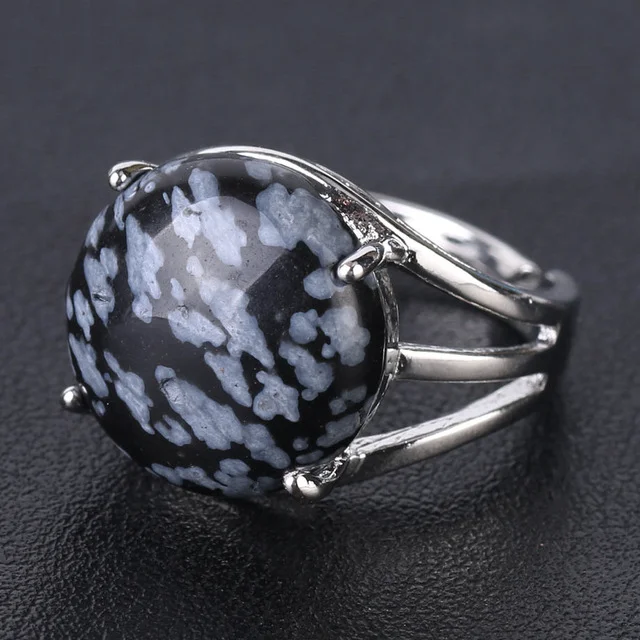 Snowflake Obsidian