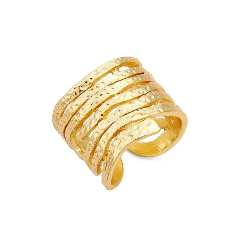 women romantic rings -Swirling Ring