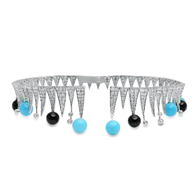 women long necklaces -Deco Choker