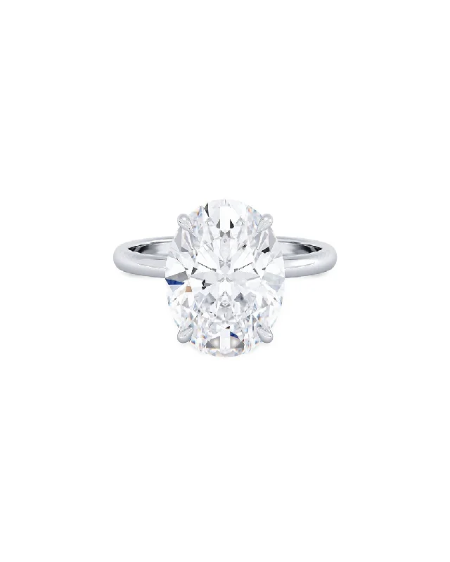 diamond wedding engagement rings -5.00 Carat Certified Engagement Ring Certified