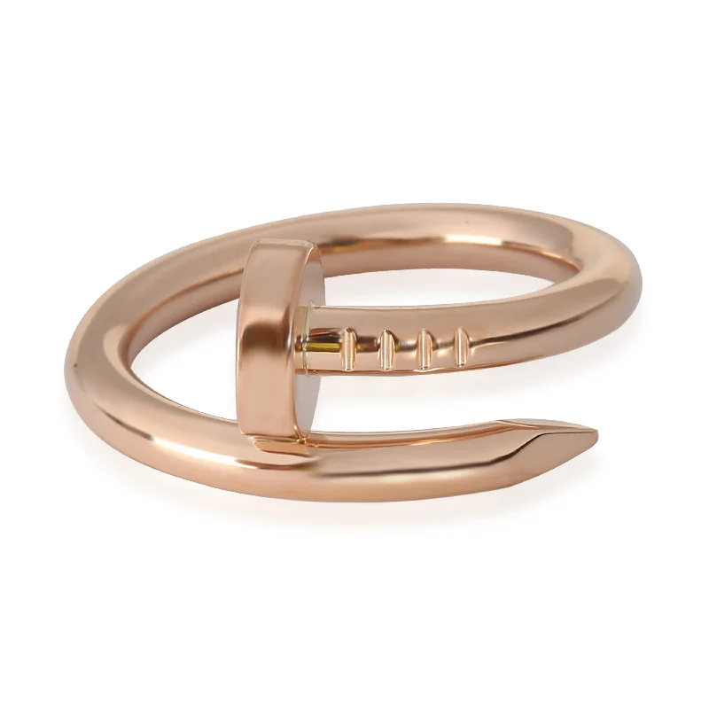 rustic engagement rings -Cartier Juste Un Clou Ring (Rose Gold)