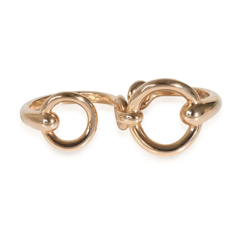 vintage-style engagement rings -Hermès Filet d'Or Ring in 18K Rose Gold