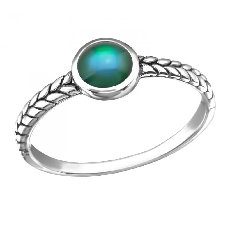 women anniversary diamond rings -Mystic One Mood Stone Ring