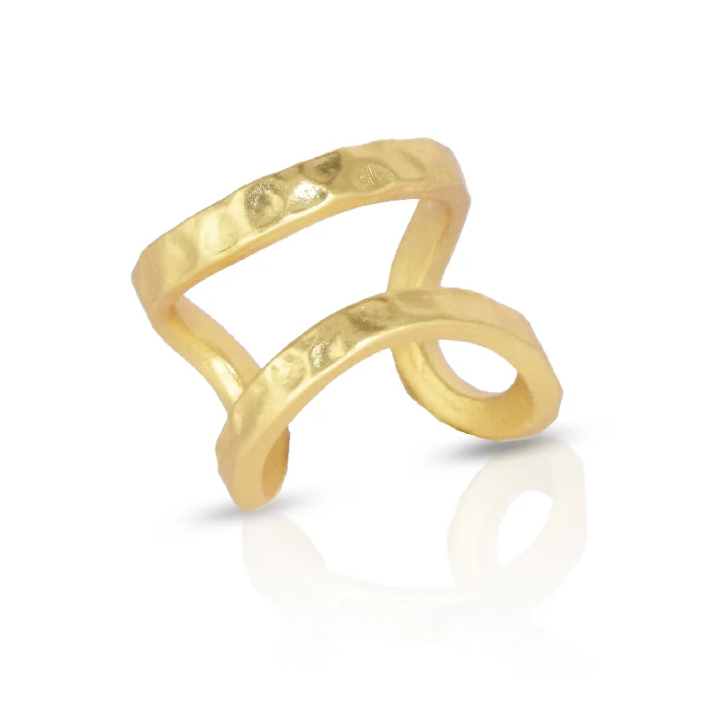 women infinity rings -Split Ring