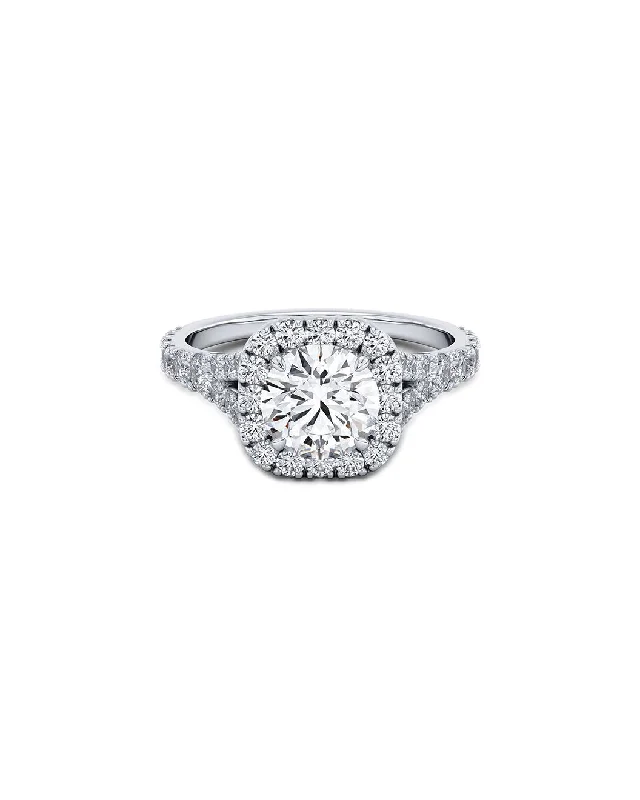 women classic engagement rings -Certified 1-Carat Engagement Ring, F Vs2