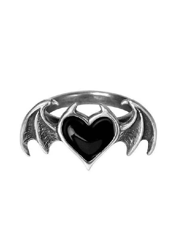 women unique rings -Heart Ring