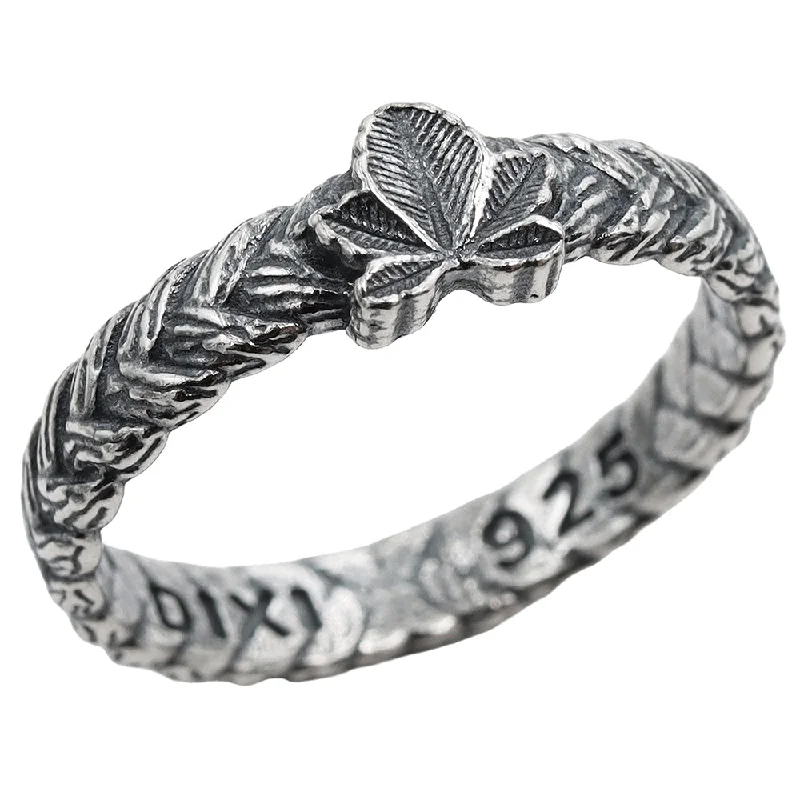 women romantic rings -Hedera In Memoriam Tui Braid Ring