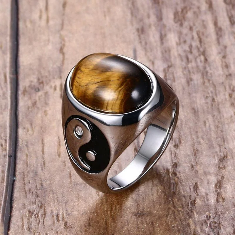 women anniversary rings -Balancing Ring of Willpower and Protection