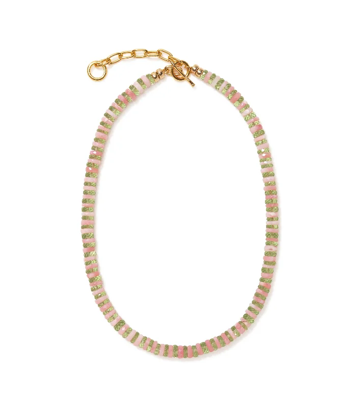 women gold necklaces -Santo Necklace in Petal