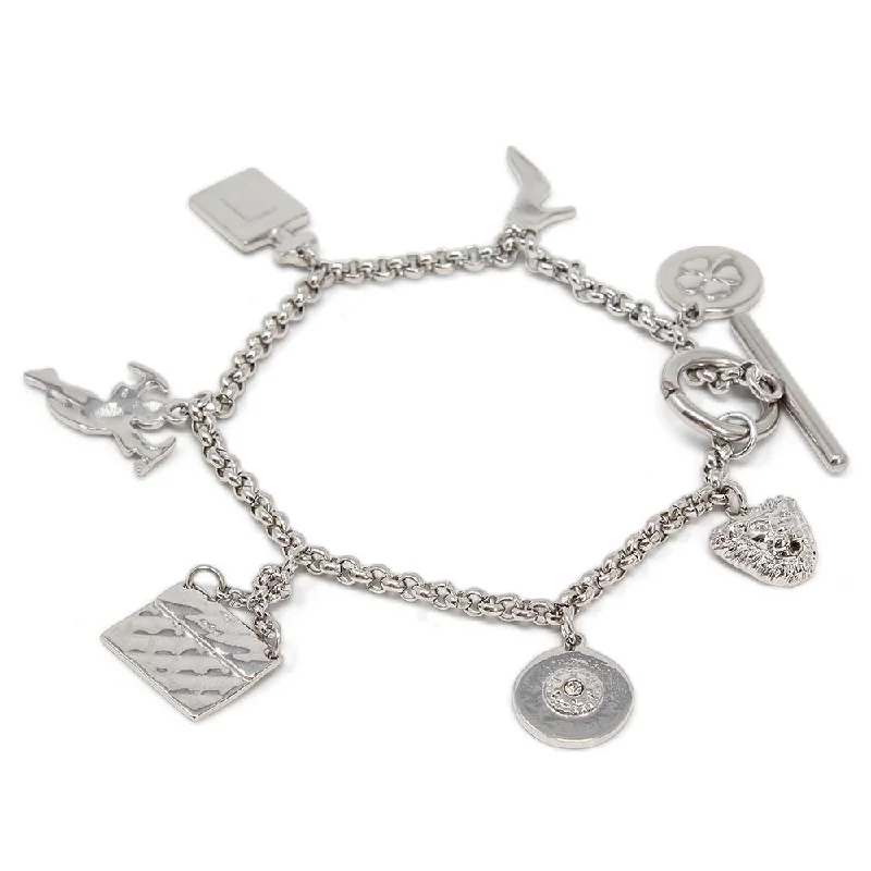 women stackable bracelets -Stainless Steel Woman Charms Bracelet