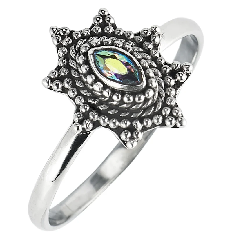 women handmade rings -Mystic Aura Ring